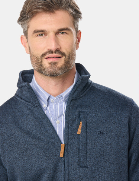 CAMPERA FELPA ESPECIAL Azul