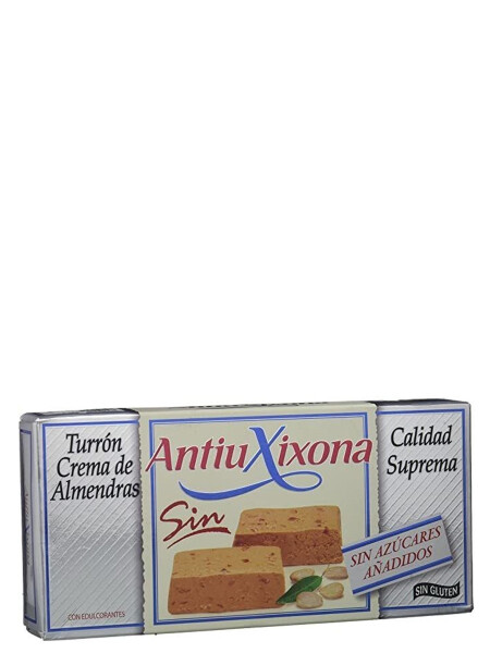 Turrón sin azúcar Antiuxixona Turrón sin azúcar Antiuxixona