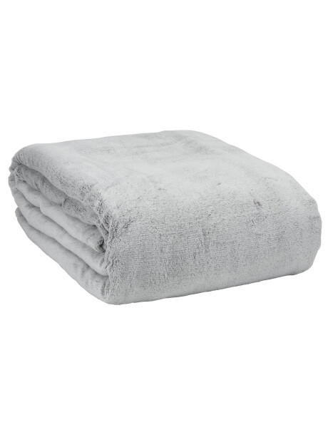 Manta KRATTFIOL fleece 200x220 gris Manta KRATTFIOL fleece 200x220 gris