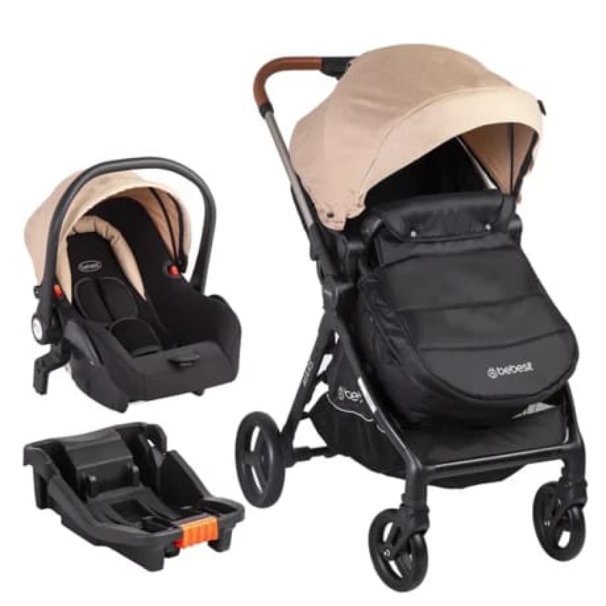 Coche Bebesit Mars Ts LX Plegado Automático - BEIGE 