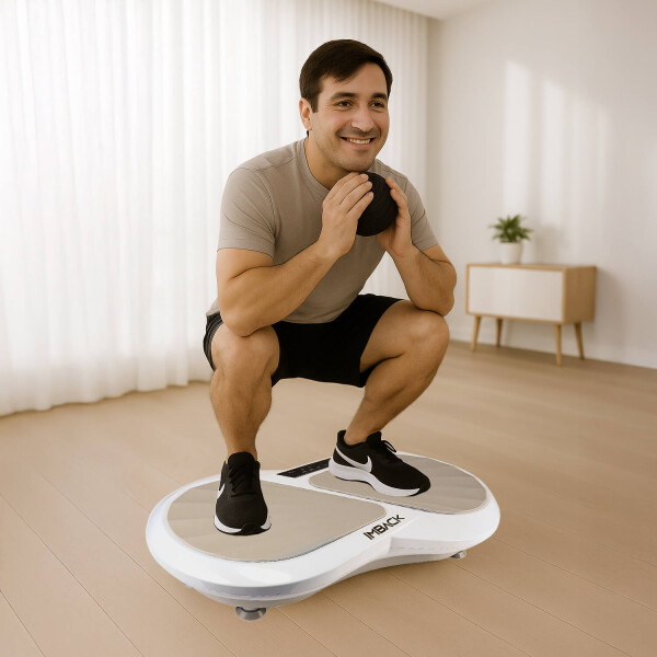 Plataforma Vibratoria con Led Pies Cuerpo Entrenamiento Profesional Plataforma Vibratoria con Led Pies Cuerpo Entrenamiento Profesional