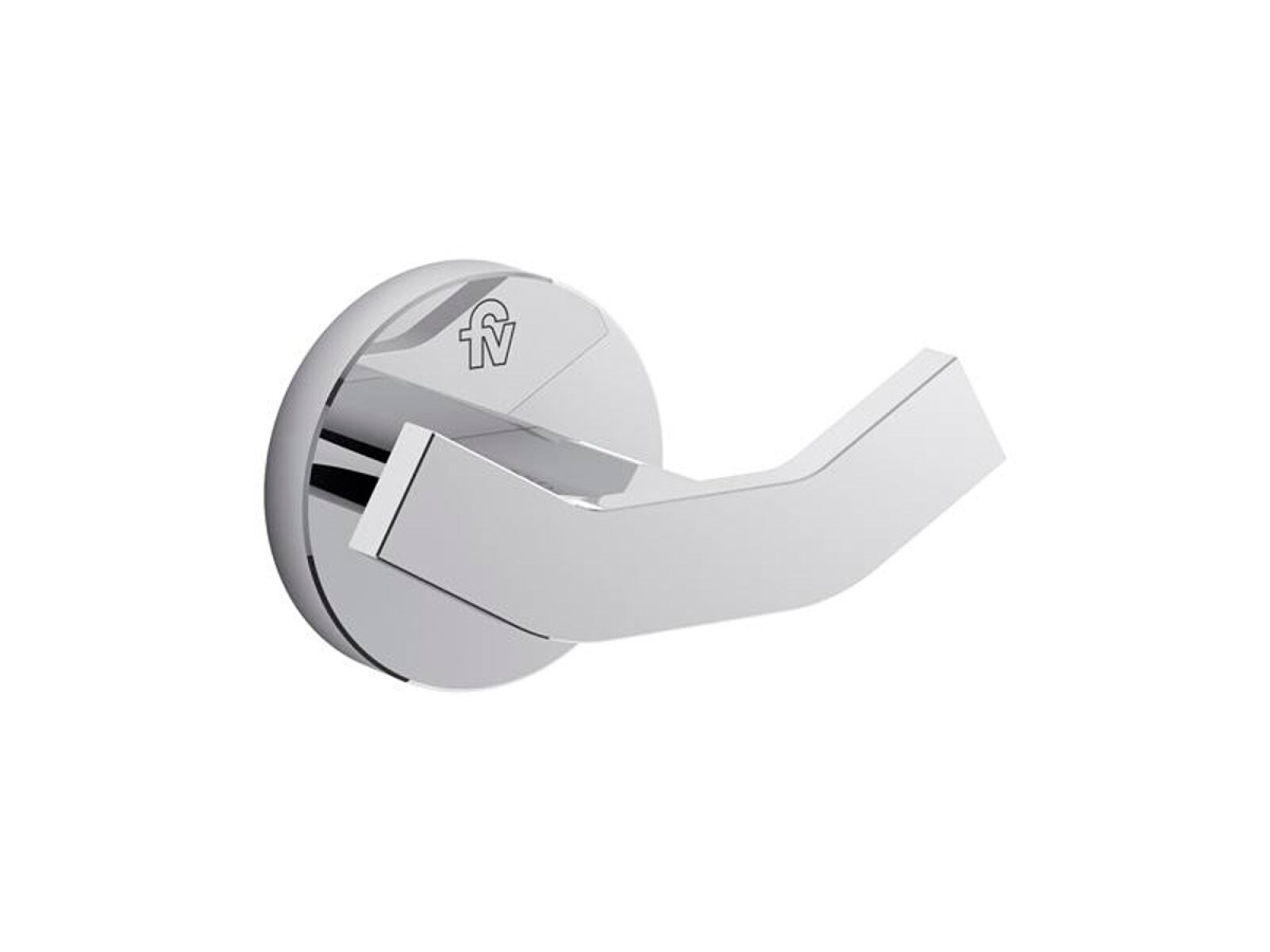 Percha Doble Cromada 5 Cm De Diametro 