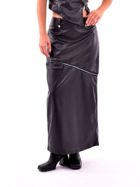 POLLERA MIGA NEGRO