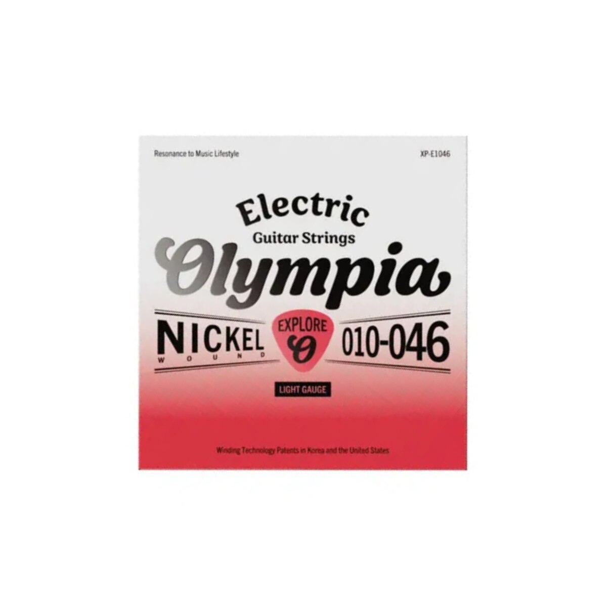 Encordado Electrica Olympia Xp-e1046 Explore Nickel Wound 010-046 