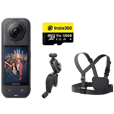 Cámara de Acción Insta360 X5 Cycling Bundle 8K (X511) Cámara de Acción Insta360 X5 Cycling Bundle 8K (X511)