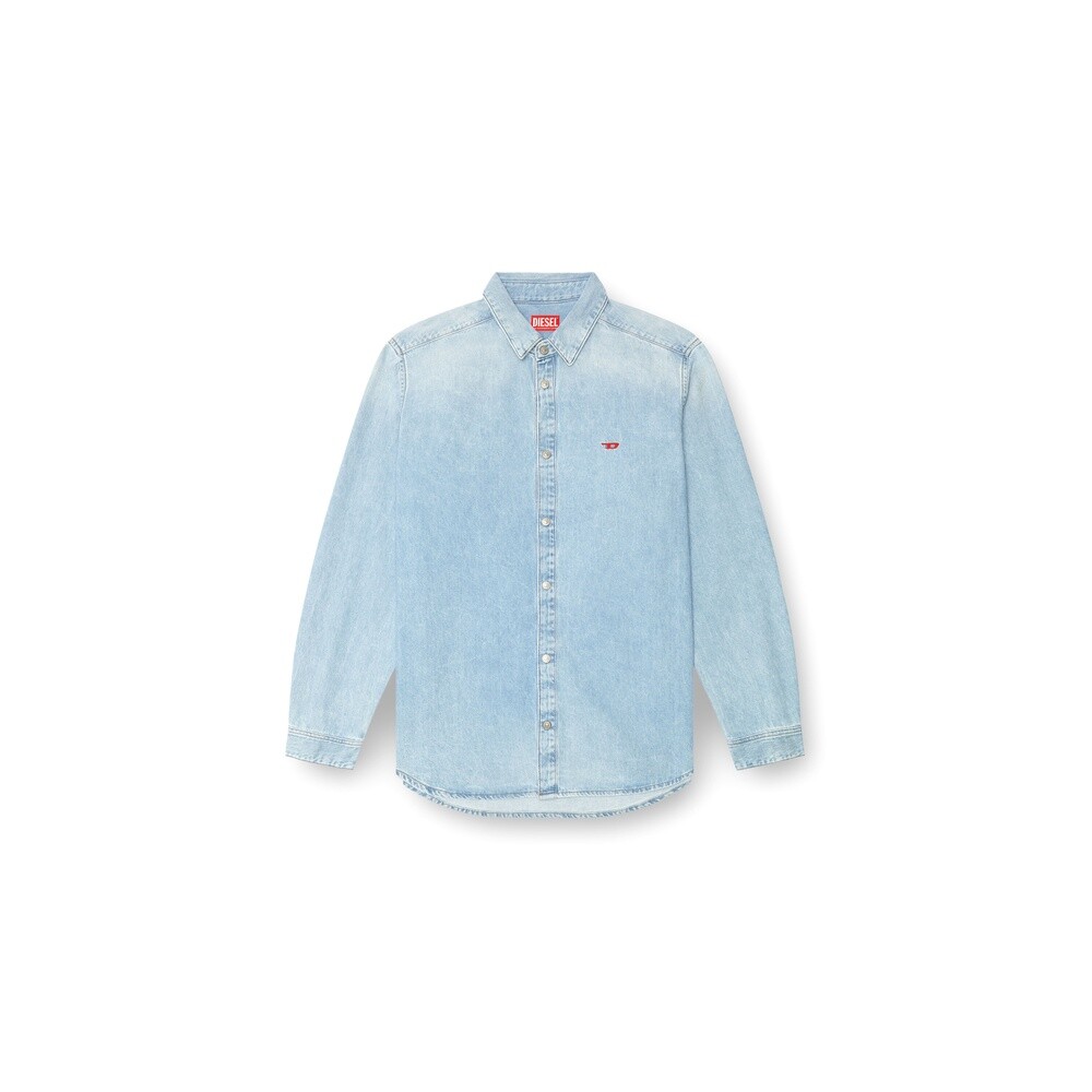 Camisa Para Hombre D-Simply Shirt Azul claro