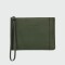 Longchamp -Bolso plano de mano, Longchamp 3D Verde