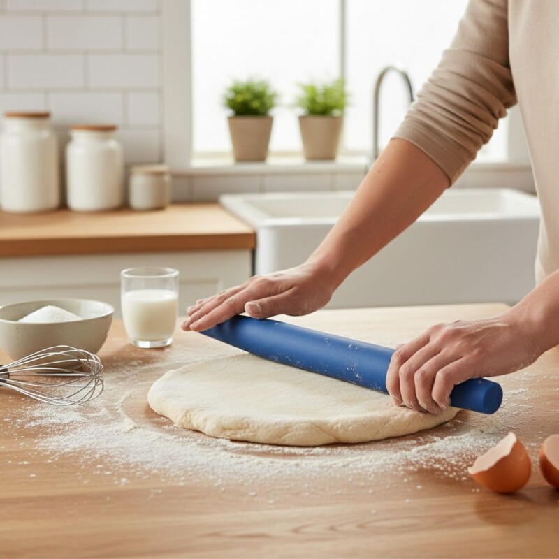 RODILLO AZUL P/REPOSTERIA Unica