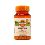MELATONIN 3 MG SUNDOWN FR. X 120 TABL. única