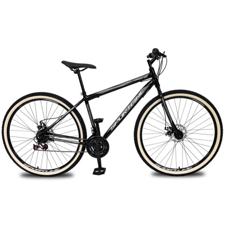 Bicicleta Montaña KRW Sportline R29 Cambios F. Disco Negro