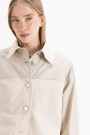 CAMISA AMBAR Beige