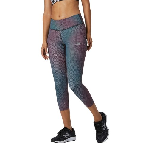 Calza New Balance Printed Accelerate Violeta