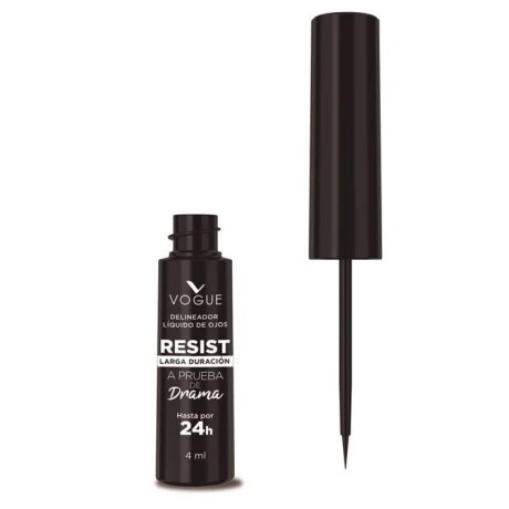 Vogue Delineador Liq Ressist Negro 4Ml 4ml Vogue Delineador Liq Ressist Negro 4Ml 4ml
