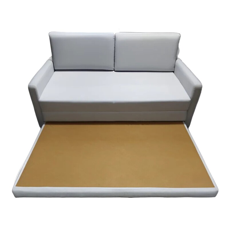 SOFA CAMA 146 MTS - PARRILLA EXTENSIBLE TELA GRIS - ALMOHADONES TELA CLARA SOFA CAMA 146 MTS - PARRILLA EXTENSIBLE TELA GRIS - ALMOHADONES TELA CLARA