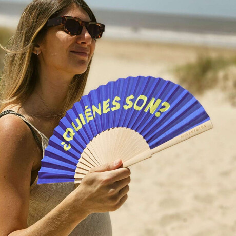 Abanico Mis Petates Azul