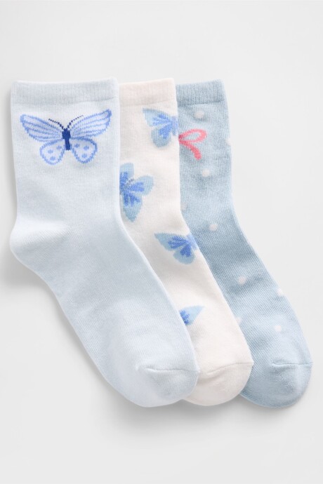 Medias Niña Bow Print