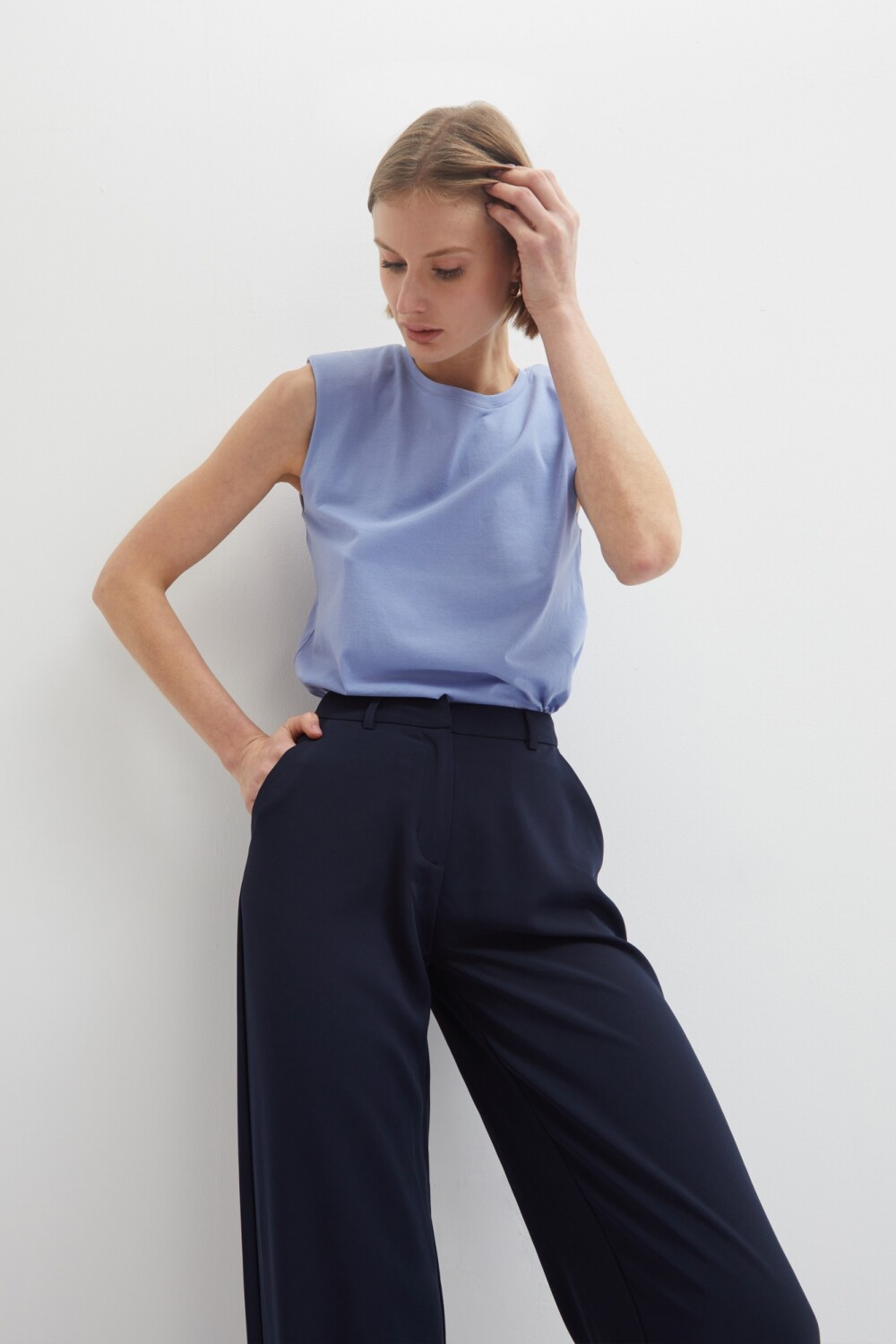 Pantalón Palazzo Azul – pippachile