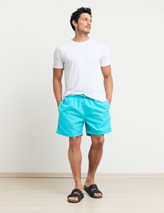 450625 SHORT HARRINGTON LABEL Turquesa