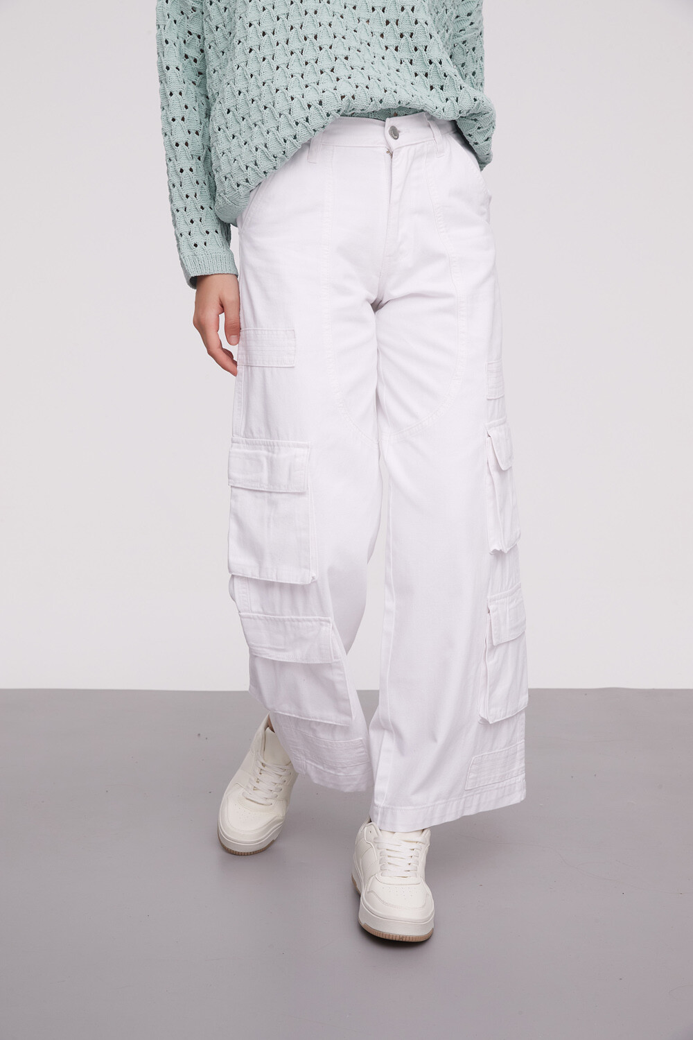 Pantalon Nickies Blanco