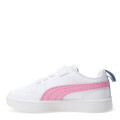 Championes Infantiles Puma Rickie AC PS Kids Blanco - Rosa - Lila
