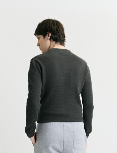 470169 SWEATER FERAUD Gris Oscuro