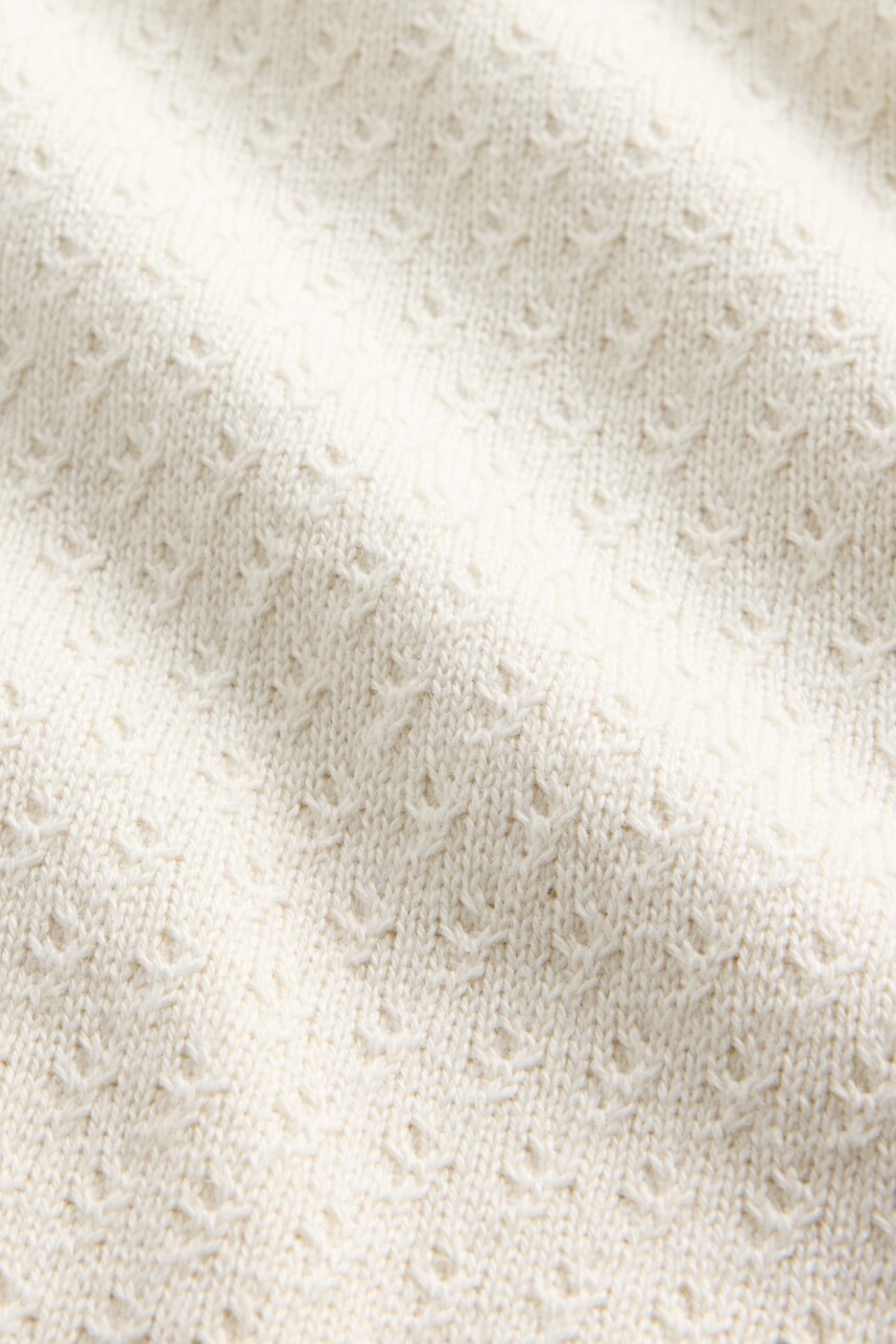 Enterito Garter Bebé Ivory Frost