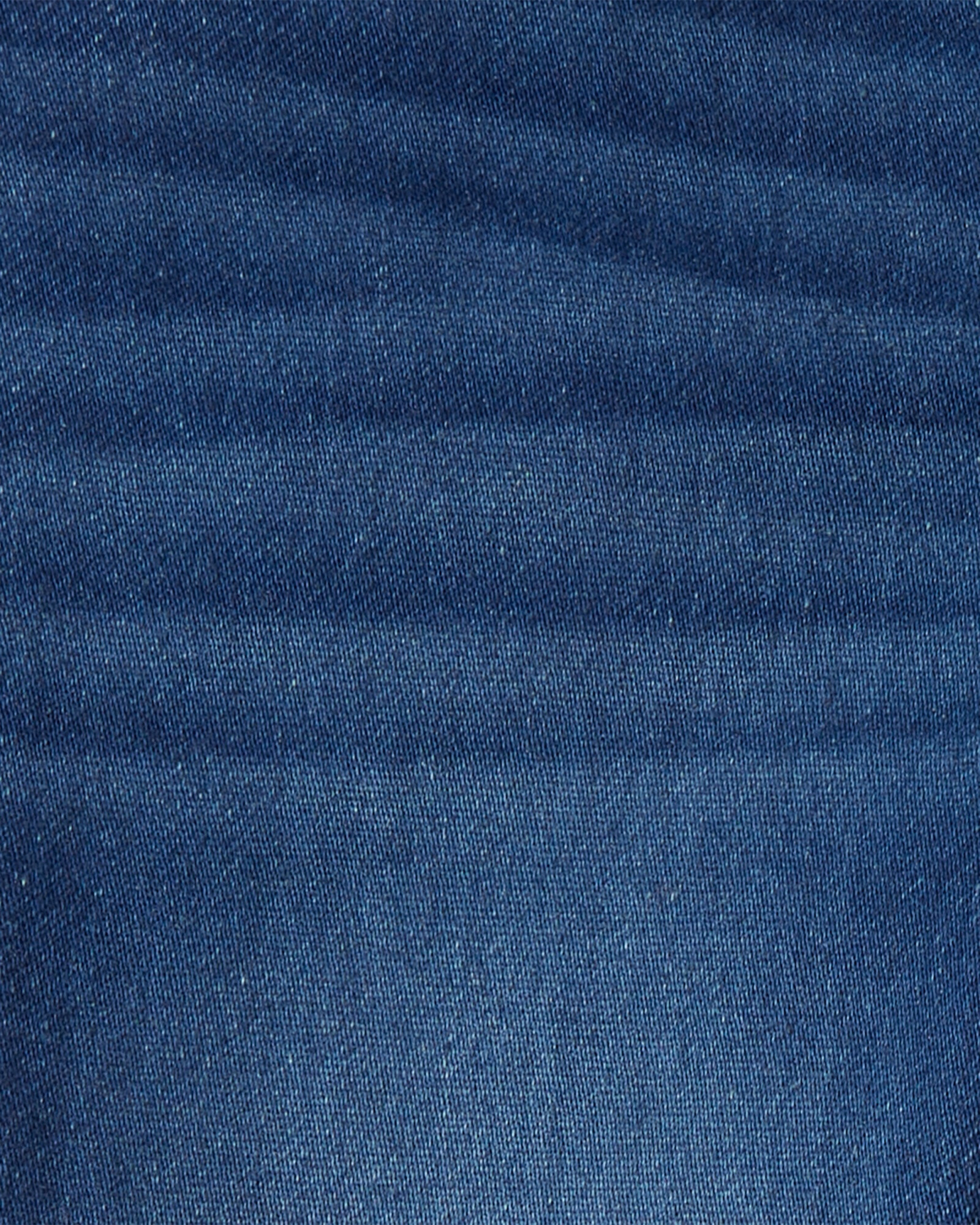 Pantalón jean, acampanado, diseño estrellas Sin color