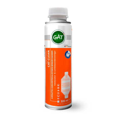 ADITIVO - LIMPIA SIST. ESCAPE SONDAS Y CATALIZADOR 300 ML GAT ADITIVO - LIMPIA SIST. ESCAPE SONDAS Y CATALIZADOR 300 ML GAT