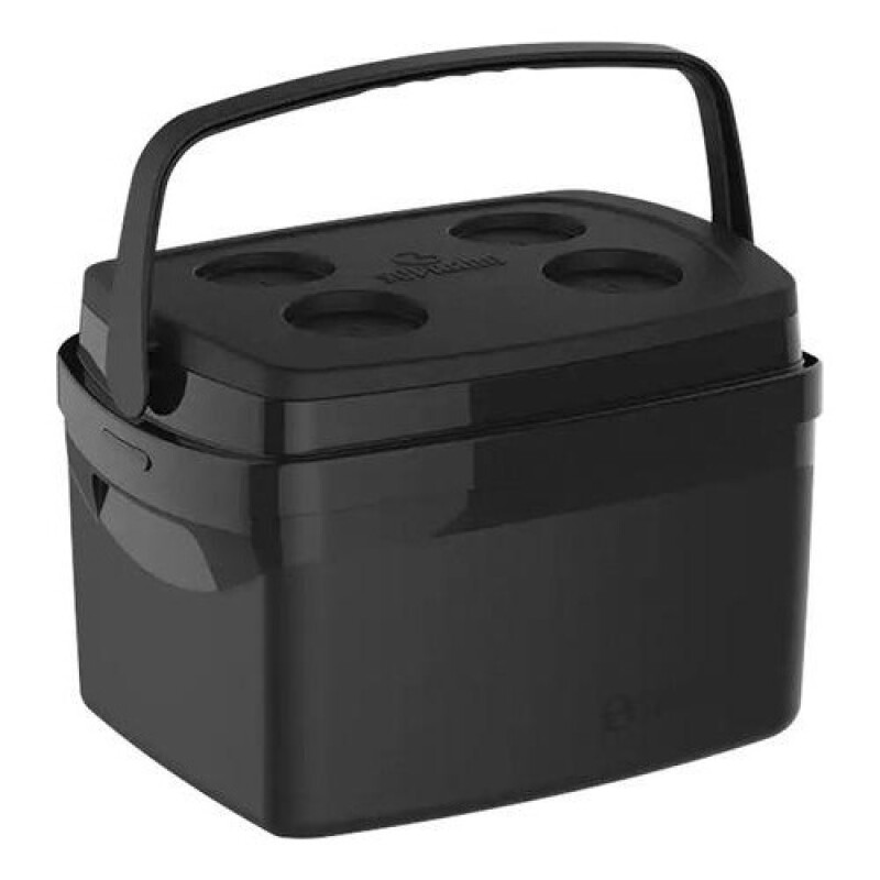 Conservadora portátil Soprano Tropical 12L Negro