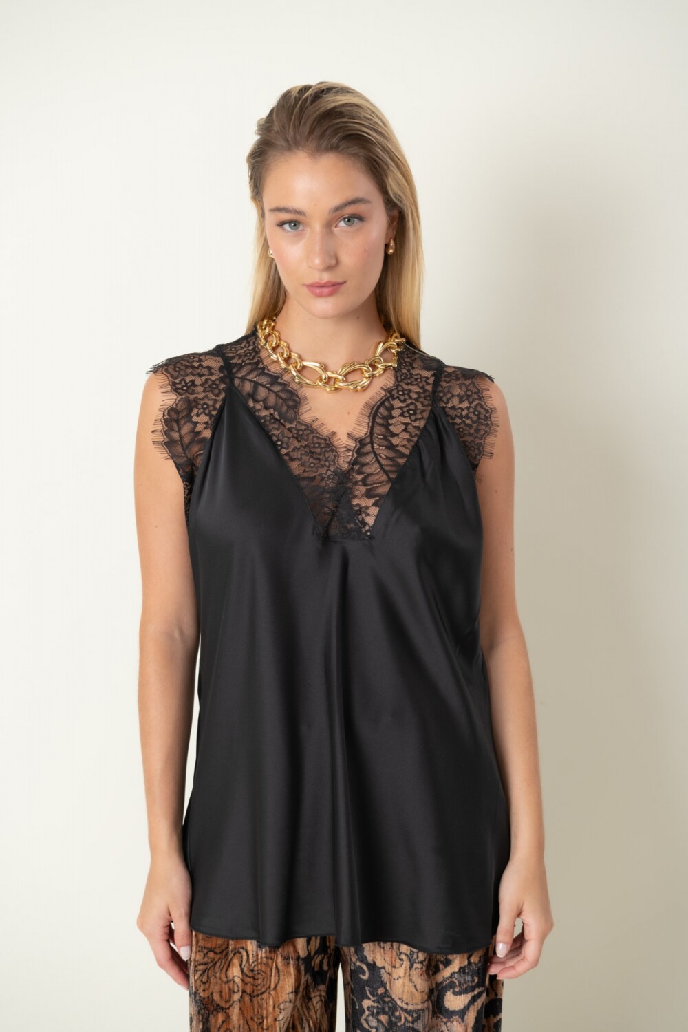 BLUSA AMMOLITA Negro