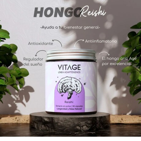 Reishi 90 Cáps Vitage Reishi 90 Cáps Vitage