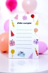 Tarjeta cumpleaños 10x15 DISEÑO 15