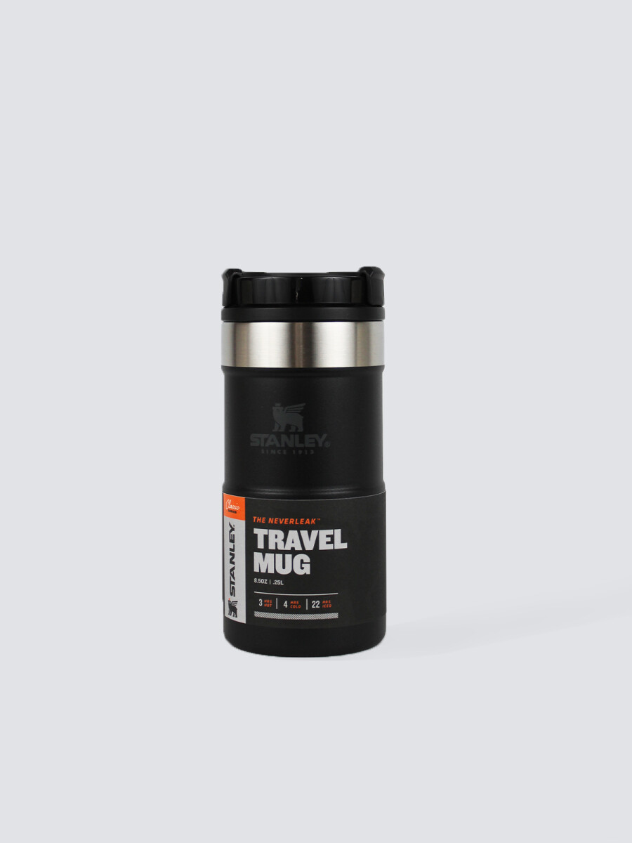 Travel Mug Stanley The Neverleak 8.5 OZ - Negro 