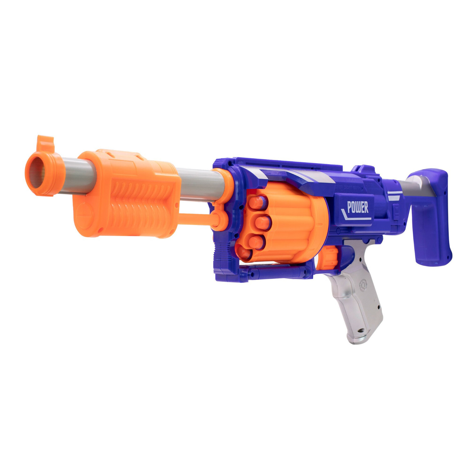 Ametralladora Semiautomatica 20 Dardos Espuma Goma Arma Ax ® — Atrix