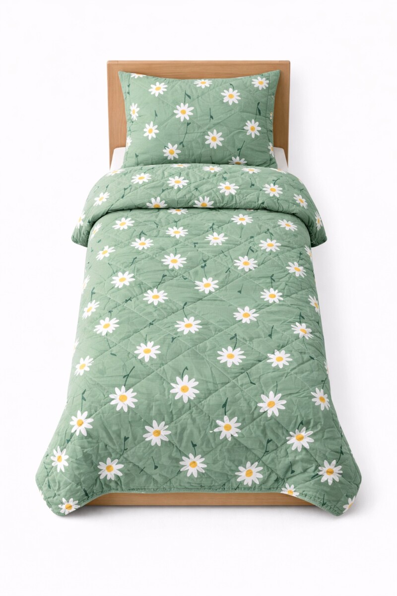 ACOLCHADO ESTAMPADO DE 1 PLAZA - ESTAMPADO 1 