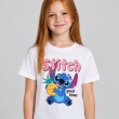 T-SHIRT N. SAILS 3445 NIÑA stitch BLANCO