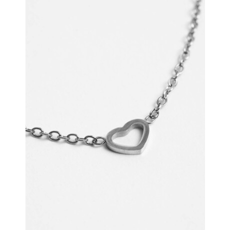 Collares Cortos Plateado