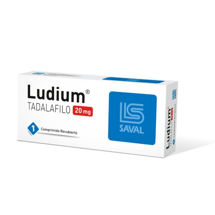 LUDIUM 20 MG. CJ X 1 COMP. REC. única