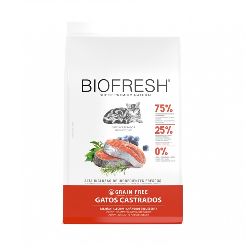 Biofresh Gato Adulto Castrado Salmón 1,5 kg