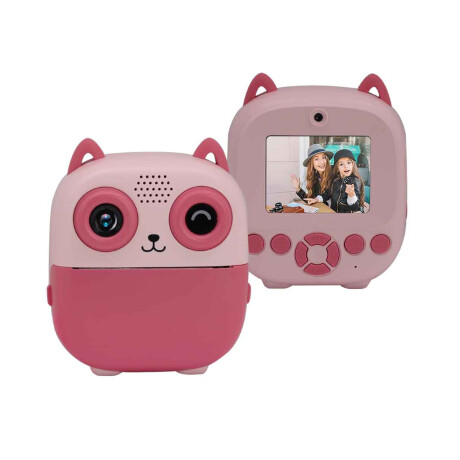 Cámara Instantánea Infantil CAT Rosa Cámara Instantánea Infantil CAT Rosa