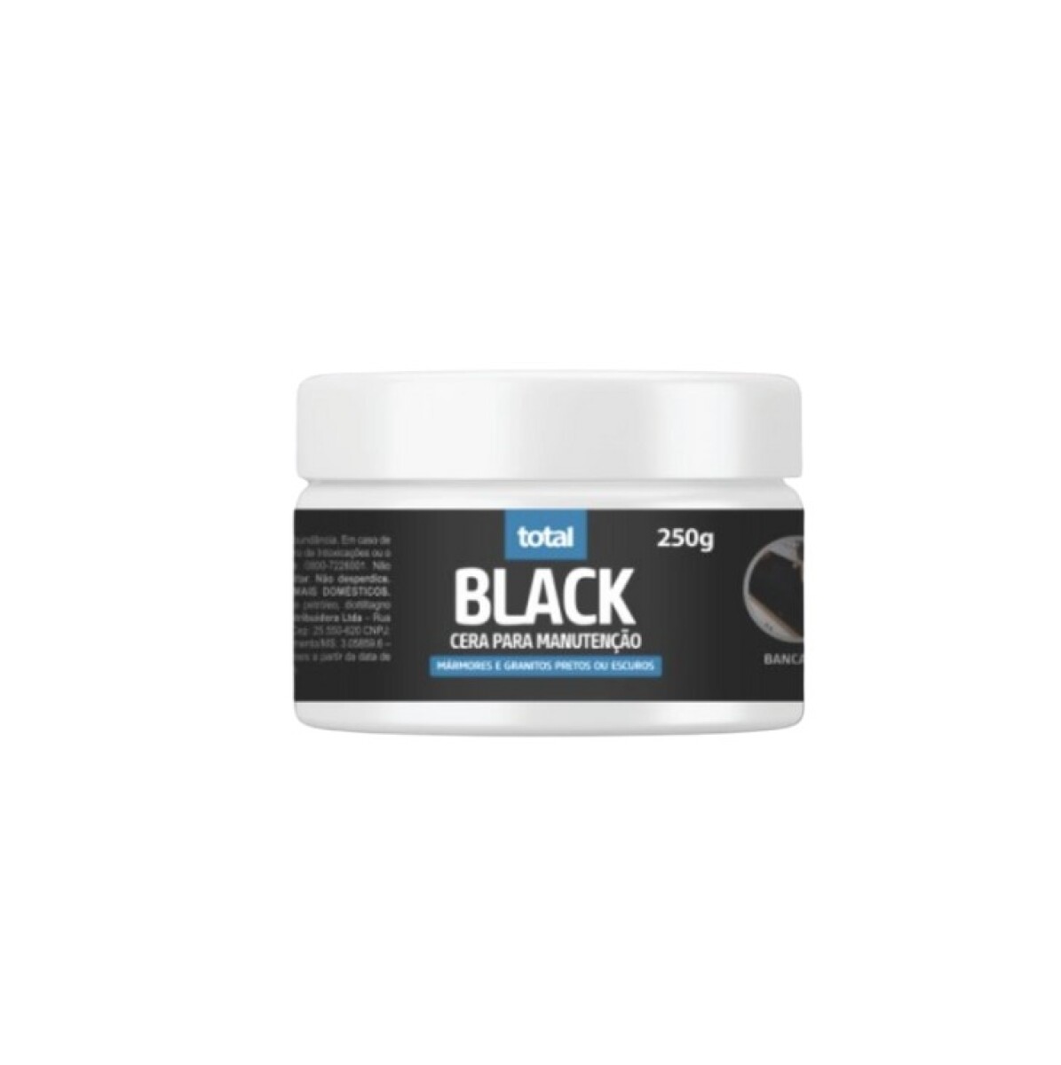 Cera Total Black 250 g Bellinzoni 