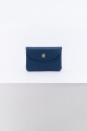 MONEDERO CUERO AZUL