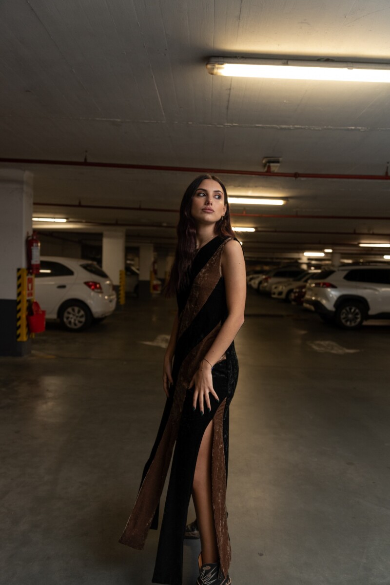 Vestido Swing NEGRO