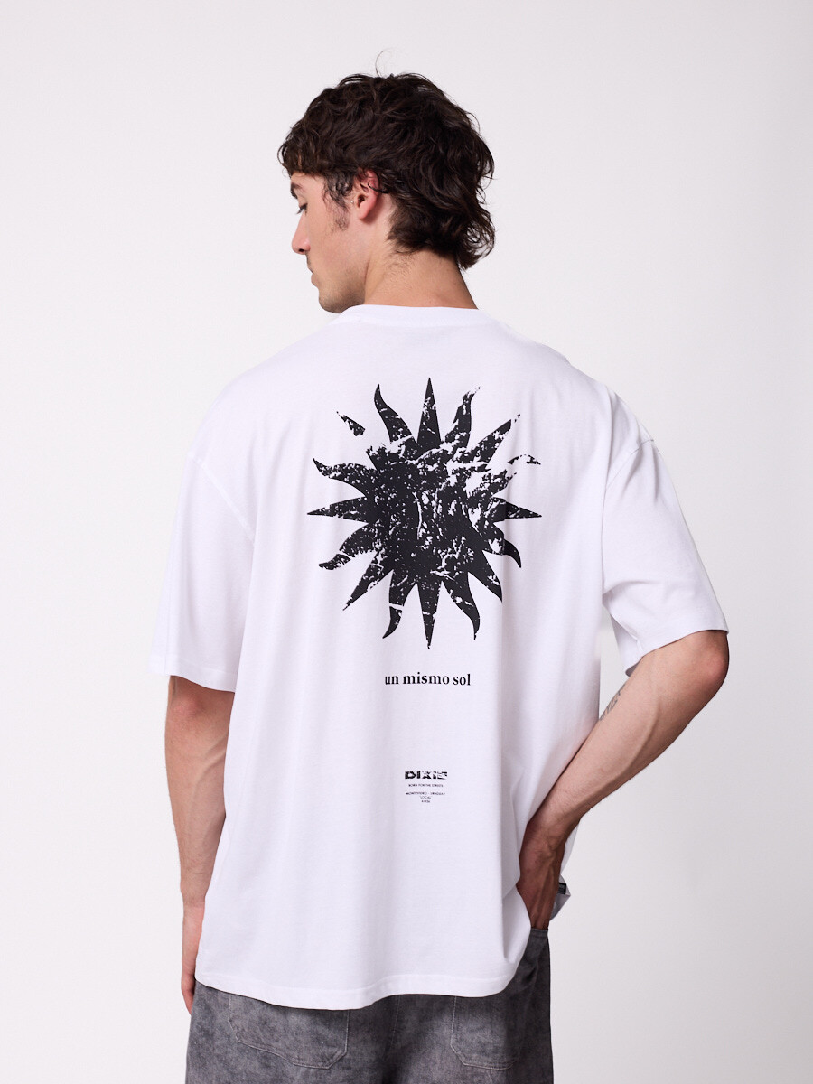 T-SHIRT ELEVION DIXIE Blanco