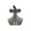 Derviche danzante 15 cm Plateado