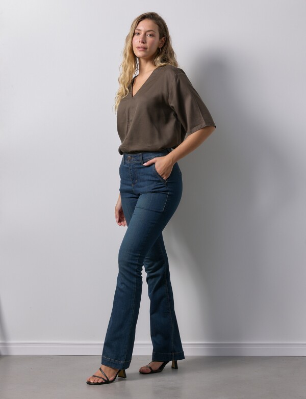 Jean Bootcut JEAN OSCURO