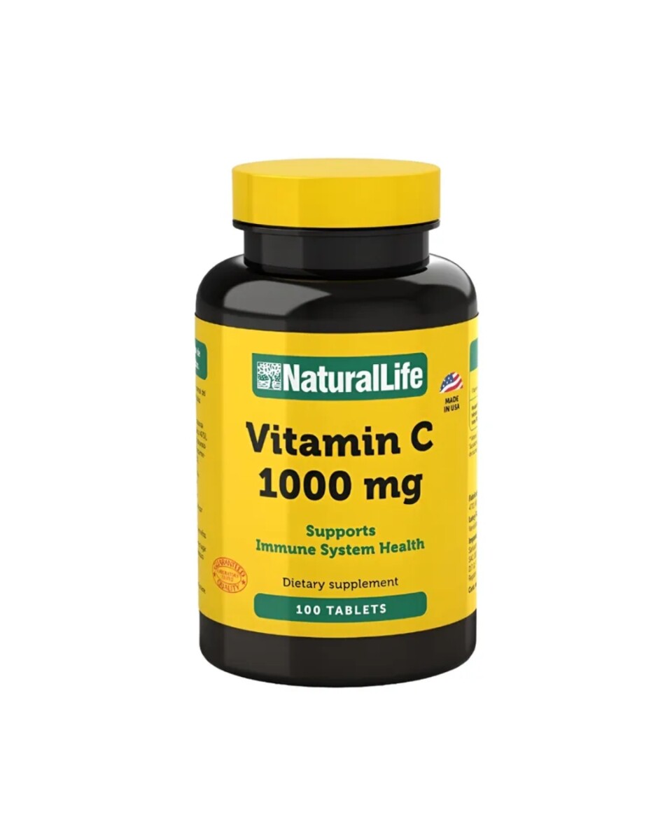 Vitamina C 1000mg 100caps Natural Life 
