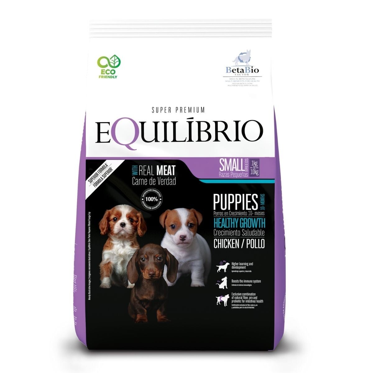 EQUILIBRIO FILHOTES RAZAS PEQUENAS 7,5KG 