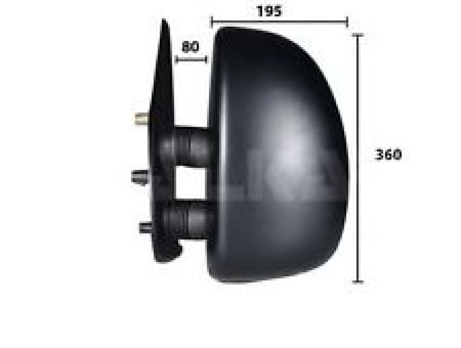 ESPEJO CITROEN - PEUGEOT BOXER JUMPER DUCATO DER. 99-06 VIEW MAX 