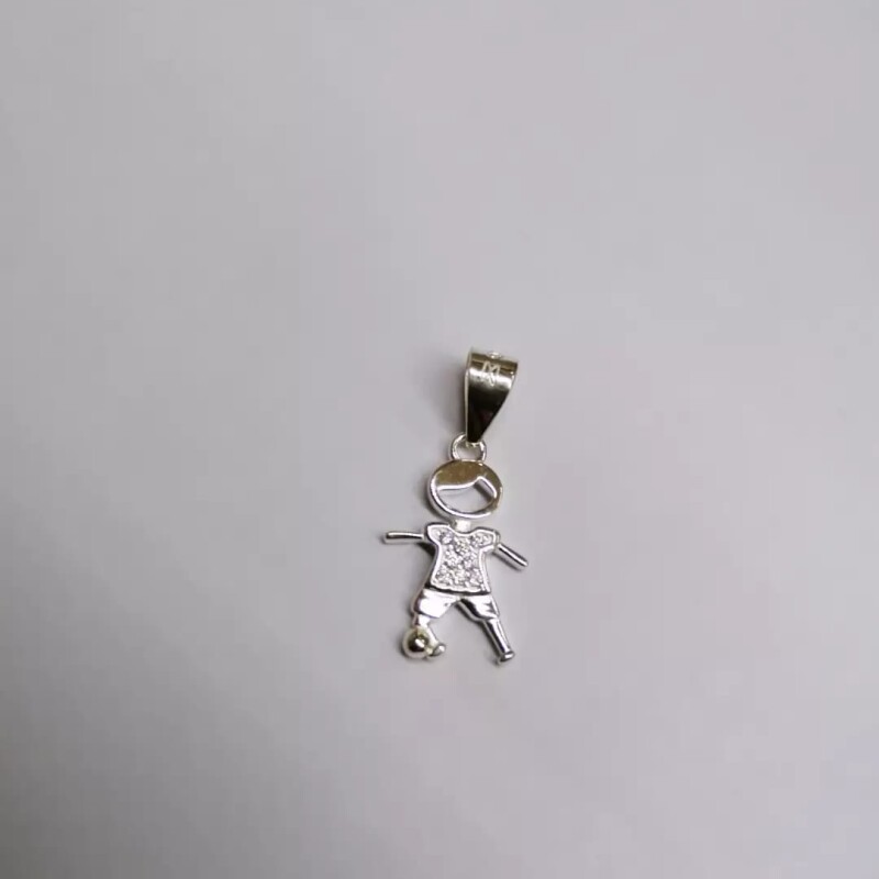 Colgante nene con Zirconias Colgante nene con Zirconias